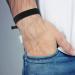 HAVHAF Knotted Mens Hair Ties For Men (Wide  Black) - No damage Crease Breakage Man Bun Hair Tie Men with Long Hair | For Buns Curly Thick Elastic Hair Ties For Guys | Perfect hairtie For Men (Wide) - Buy Online on GoSupps.com