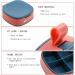 Buy Pill Organizer 4 Times a Day | Small Vitamin & Supplement Case | White Pill Box for Medicine - Buy Online on GoSupps.com