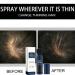 CRIVERY Supersize Color Fibers Refill Set - Black (8g) | Temporary Hair Color & Thickening Fibers for Men & Women | International Shipping Available - Buy Online on GoSupps.com