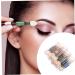 BELLIFFY 30pcs Double Ended Eye Shadow Stick Girl Eyeshadow Makeup Brush Sponge Eyeshadow Stick Rod Aluminum - Buy Online on GoSupps.com