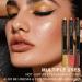 Eyeshadow Stick | Glitter Eye Shadow | Shimmer Eyeshadow Sticks Set Eye Highlighter Stick Eye Makeup Smudge-Proof High Pigmented For Halloween Makeup - Buy Online on GoSupps.com