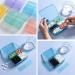 AKOAK Mini Pill Organizer - 6 Compartment Plastic Box for Beads Jewelry Vitamins & Supplements | International Shipping Available - Buy Online on GoSupps.com