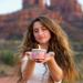 Rose Blessing Smudge Candle - Handmade in Sedona with Soy Wax, Essential Oils, Real Rose Petals and Sage Leaf - Cleansing Negative Energy - Smokeless Alternative to Sage Sticks and Incense - Buy Online on GoSupps.com
