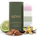 Nevo Multi Scent Deodorant Stick With Layers | Aluminum Free Deodorant for Women & Men | All Natural Organic Vegan Non Toxic | Coconut Oil & Shea Butter | N C3 Bergamot - Vanilla - Cedar 2.65 oz Bergamot | Vanilla | Cedar 2.65 Ounce (Pack of 1)