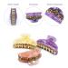 Tortoise Shell Hair Claw Clips 2-1/2 inch - Non Slip Grip Jaw Clips French Design Barrettes (3pcs) - Buy Online on GoSupps.com