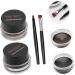 PLAFOPE 6 Pcs Eye Shadow Cream Black Eyebrow Hair for Highlighting Eye Liner Black Matte Eyeliner - Buy Online on GoSupps.com