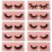 Wholesale 100 Pairs Mix Faux 3D Mink Lashes Bulk Set - Natural False Eyelashes for Makeup - Buy Online on GoSupps.com