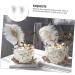 NAMOARLY 2 Pcs Insert Pearl Trim Pearl Decor Beige Decor Ostrich Trim Baking Diy Decor Dessert Inserting Decor Inserting Baking Topper Baking Toppers Insert Card Cake White White 12X5.5CM - Buy Online on GoSupps.com
