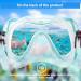 Professional Snorkel Diving Mask with Wide View Lens - Anti-Leakage Silicone Scuba Gear for Adults | 3 Color Options - Buy Online on GoSupps.com
