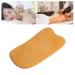 Ergonomic Wooden Gua Sha Board - Portable Rectangular Massage Tool for Body Beauty - Buy Online on GoSupps.com