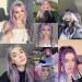 12 Pcs Colored Hair Extensions Colorful Clip in Hair Extensions 22 inch Synthetic Straight Hair Extensions for Kids Girls Women Light purple - Buy Online on GoSupps.com