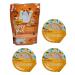 Friskies Party Mix Chicken Lovers Crunchy Cat Treats & Lil' Soups Wet Cat Food Complements Chicken & Tuna Broth (4-Pack Variety)