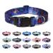 Suredoo dog collar soft & comfort nylon dog collar for small medium-sized dog puppies (L galaxy) l (neck circumference 38-63 cm width 2.5 cm) galaxy