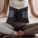 Men Back Brace Back Support Belt Lumbar Brace | Waist Protector Belt Lightweight Lower Back Support Brace for Home & Lifting At Work - Buy Online on GoSupps.com