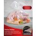 FIRDLE Brining Bags for Turkey 26" 22" 4 Pack Holds up 35lb No BPA Material Thickened Brine Bags with 2 Cotton Strings for Marinating - Buy Online on GoSupps.com