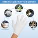 Buy White Cotton Gloves 3 Pairs for Eczema & Moisturizing | Washable Hand Spa Gloves for Men & Women | Perfect for Jewelry Film & Coin Inspection - Buy Online on GoSupps.com