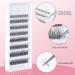 Lankiz 160 PCs C Curl Cluster Lashes | 0.07mm Eyelash Extensions for Beginners | Natural False Eyelashes - DIY at Home - Buy Online on GoSupps.com