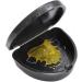 Slim Orthodontic Dental Case - Colour & Glitter Choices for Retainers Bleaching Trays Dentures & More (Glitter Black) - Buy Online on GoSupps.com