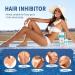 Natural Hair Inhibitor Spray - Stops Growth on Arm, Underarm, Legs, Face, Back, Chest, Bikini - Smooth Skin, Shrink Pores - For Men and Women - Buy Online on GoSupps.com
