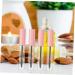 PLAFOPE 50 Pcs Mascara Empty Tube Mini Lipstick Mini Mascara Tubes for Castor Oil Clear Wand Plastic Pink - Buy Online on GoSupps.com