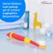 Buy Wellsamed Junior Soft Children's Toothbrushes - Red (Pack of 2) for Ages 0-6 | International Shipping Available - Buy Online on GoSupps.com