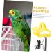 OATIPHO Beard Tools 1 Set Bird Leash Suspend Pet Bird Flying Leash Lizard Leash Outdoor Birds Harness Leash Parrot Strap 12X6X1.3CM Yellow - Buy Online on GoSupps.com