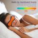 Heated Eye Mask for Dry Eyes - USB Electric with Temperature Timer Remote | Relieve Stye, Blepharitis, MGD | Purple - Buy Online on GoSupps.com