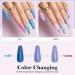 AZUREBEAUTY Color Changing Dip Powder Nail Kit - 12 Pcs Spring Summer Shades - French Nails Art Manicure Set - Buy Online on GoSupps.com