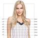 Real Remy Human Hair Extensions - 8pcs Clip-In 18 Clips 105g 50cm (#70 White Bleach) - Premium Quality International Shipping - Buy Online on GoSupps.com