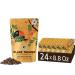 Black Tucano Brazilian Specialty Medium Roast Honey Coffee - Premium 86+ Points Whole Bean - 250g 24 Pack