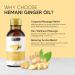 Hemani Ginger Oil 30ml - Pure & Natural Premium Quality Aromatic Therapeutic Grade for Aromatherapy Massage & Skincare Daily Use Refreshing - Buy Online on GoSupps.com