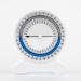 Cubesprings Inclinometer - Accurate Range of Motion (ROM) Measurement Leak-Proof Construction- Easy to Use Bubble Inclinometer for Physical Therapist or Student
