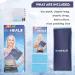 Reusable Ice Pack for Injuries with Straps - Large Heating Pad for Pain Relief - 14.57X10.62 M - Nylon & Plush - Buy Online on GoSupps.com