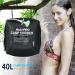 RISEPRO 10 Gallons Solar Shower Bag for Camping & Hiking - Hot Water with Temperature Gauge - 40L Outdoor Solar Heating Shower - Buy Online on GoSupps.com