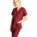 Dagacci Unisex Medical Scrub Set - Burgundy, XXXL | Top and Pant Set for Men and Women - Buy Online on GoSupps.com