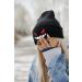 Ohjijinn Anime Beanie Knit Hat | Funny Winter Skiing Slouchy Cap for Men and Women | Soft and Warm Headwear in Black - Buy Online on GoSupps.com