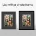 Pack of 50 8x10 Black Picture Mat Mattes for 5x7 Photo + Backing & Bags | Golden State Art - Buy Online on GoSupps.com