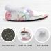 Mnsruu Retro Animal Flower Unicorn Slippers - Comfortable Bedroom Shoes (UK10-11) - International Shipping Available - Buy Online on GoSupps.com