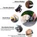 Dog Muzzle XL-6 Black - Soft Rubber Basket Muzzle for Small Medium Large Dogs - Adjustable Straps - Allows Drinking, Panting, Anti-Biting, Barking - Breathable and Safe Mouth Cover - Buy Online on GoSupps.com