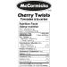 McCormicks Cherry Twists - Gummies - Bulk Candy Bag 1.8kg - Buy Online on GoSupps.com