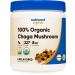 Nutricost 100% Organic Chaga Mushroom Powder 8oz (227 Servings) - Certified USDA Organic  Gluten Free & Non-GMO