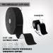 Pro Kinesiology Tape Precut Bulk - 115Ft Athletic Tape for Muscle Pain Relief - 140 Strips - Black - Buy Online on GoSupps.com
