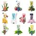 10 Pack Natural Botanical Fragrance Hand Cream Travel Gift Moisturizing Mini HandSet for Chapped and Work Hands Lotion Travel Size for Men and Women Natural Shea Butter and Aloe Vera 10p