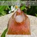 Orgone Pyramid Flower of Life with Rose Quartz Crystal - Chakra Healing Energy Generator for Stress Relief, Relationships, Success - Spiritual Gift - Buy Online on GoSupps.com