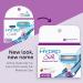 Schick Hydro Silk Women's Razor Blade Refills 4 Count with Shower Hanger - Moisturizing Formula - Buy Online on GoSupps.com