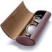 FEFI Classic Hardcase Glasses Case - Stylish Black Leather Look | International Shipping Available - Buy Online on GoSupps.com