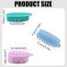 NASHARIA 3 PCS Silicone Body Scrubber Set - 2-in-1 Loofah and Rapid Foaming Scrubbers for Shower - Clean and Sanitary Skin Care Solution - Buy Online on GoSupps.com