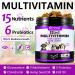 15-in-1 Dog Multivitamin Treats 150 Chews - Hip & Joint, Immune System, Skin & Coat, Gut Health - Duck Flavor for Dogs of All Ages & Breeds - Buy Online on GoSupps.com