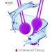 MOPO LLC Kegel Weighted Exercise Balls - Strengthen Pelvic Floor & Bladder Control - Set of 3 for All Levels - Purple - International Shipping Available - Buy Online on GoSupps.com