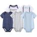 MAMIMAKA Baby Bodysuits Baby Pants Trousers Baby Clothes Short Sleeve Bodysuits Onesies for Baby Boys and Girls Bodysuits-6 6-9 Months
